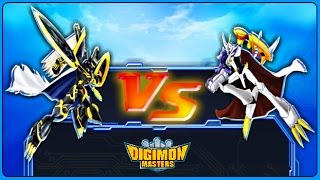 DMO Alphamon VS Omegamon  WHOS BETTER  Battle Comparison and StatsSkills Analysis [upl. by Leor]