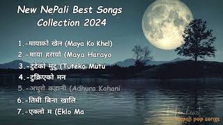 New Nepali Best Pop Songs Collection 2024  Broken Heart Nepali Song  annora music studio [upl. by Kcirde]