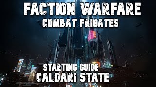 Caldari State Frigate guide 2025  Eve Online  Faction Warfare eveonline space mmo [upl. by Wilser520]