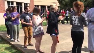 WCU Japanese Program  Bon Odori dance [upl. by Orren]