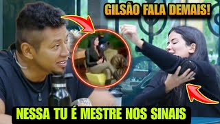 GILSÃO ACABA FALANDO DEMAIS EM A FAZENDA E CONFIRMANDO SINAL DE VANESSA NA ROÇA E CÂMERA É CORTADA [upl. by Yaner102]