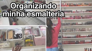 Organizando minha esmalteria💅 [upl. by Philip751]