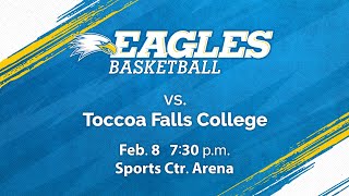 Eagles Basketball vs Toccoa Falls at 730 pm on 2824 [upl. by Amarillas]