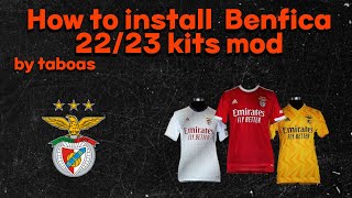 HOW TO INSTALL THE BENFICA 2223 KIT MOD BY TABOAS [upl. by Nnylharas]