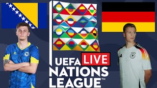 🇧🇦BiH 12 NEMAČKA UŽIVO🇩🇪  3️⃣ KOLO  🏆LIGA NACIJA [upl. by Salta804]