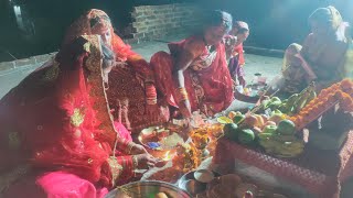 Karva chauth ll karva chauth ka Puja ll [upl. by Aimil917]