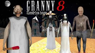 Granny 8 Horror Castle Full gameplay  Granny ko football bna diya😂🤣 [upl. by Latreece]