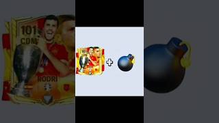 Fc mobile Rodri power shot 💣🥵fcmobile fifamobile vairalshort [upl. by Tereve]