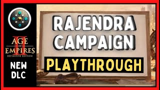 Aoe2 RAJENDRA Campaign  DRAVIDIANS Campaign Playthrough [upl. by Pfeifer]