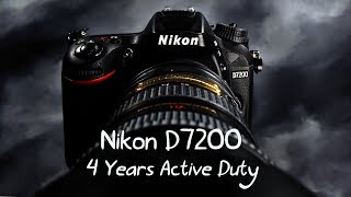 Nikon D7200 4 Years Active Duty [upl. by Mohkos684]