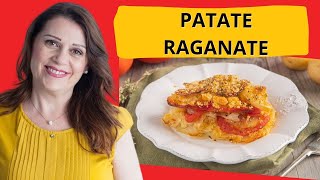 Patate raganate patate sabbiose gratinate buonissime e veloci da preparare [upl. by Wrennie896]