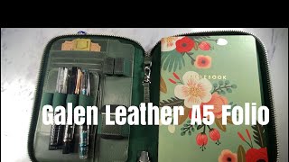 Galen leather A5 folio first impressions [upl. by Roxanne]