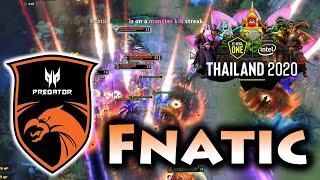 AMAZING SERIES  FNATIC vs TNC  ESL One Thailand 2020 DOTA 2 [upl. by Oiralih190]