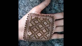 basic mehindi step design mehindi design viralshort video [upl. by Aneem296]