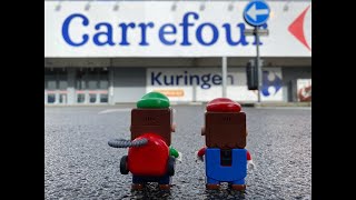 Lego Mario and Luigi in Real Life [upl. by Eiggam]