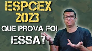 A PROVA DA ESPCEX 20232024 DE MATEMÃTICA TAVA FÃCIL  ANÃLISE DA PROVA [upl. by Appilihp727]