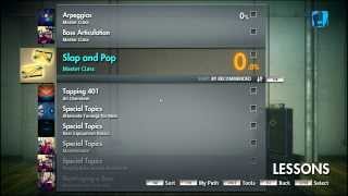 Rocksmith 2014 Bass lessons list If you would like to see any of these lesson comment below [upl. by Trebreh]