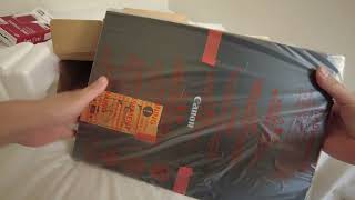 Unboxing  CANON CanoScan LiDE 400 Flatbed Scanner [upl. by Ellatsyrc]