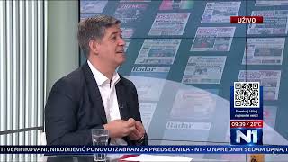 Branko Miljuš  Novi dan TV N1 [upl. by Asilam]