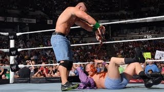 John Cena vs Michael Cole Raw June 4 2012 [upl. by Shum880]