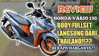 REVIEW VARIO 150 TERBARU‼️BODY FULL ORIGINAL THAILAND by MNVlog [upl. by Anilys]