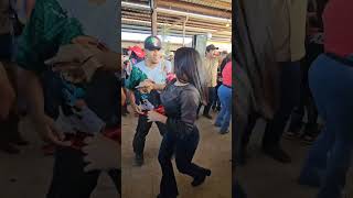 Ceci y Chuyito adrianapatino7807 lapulgadealamo baile cumbias bronco956 youtubeshorts foryou [upl. by Edee]