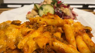 Easy Mostaccioli Pasta Recipe [upl. by Carolee]