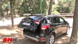 Ford Kuga 2014 Titanium 20 TDCi 163CV Powershift test drive [upl. by Orofselet484]