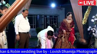 Muskan amp Robin Live By  Lovish Dhamija Photography 9693550000 [upl. by Lexi]