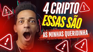 ESSAS 4 CRIPTOMOEDAS são as Minhas QUERIDINHAS❤️❤️❤️✔️ [upl. by Eeresed921]