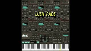 DEXED FREE VST SYNTH YAMAHA DX7 EMULATION SOUND DEMO [upl. by Columbyne]