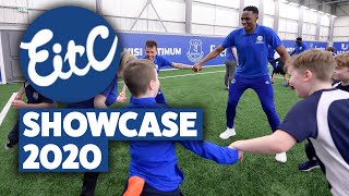 DOMINIC CALVERTLEWIN PRESENTS THE EITC SHOWCASE 2020  PLAYERS JOIN EVERTON IN THE COMMUNITY [upl. by Ynnattirb]