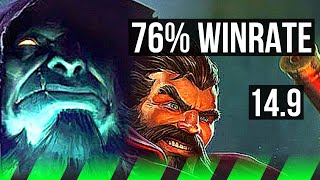 YORICK vs GRAVES JGL  76 winrate 926  NA Master  149 [upl. by Nitsug]