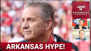 Arkansas Razorbacks vs Kansas Can John Caliparis Debut Impress [upl. by Uht]