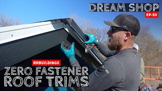 Installing Difficult Roof Trim With NO Fasteners [upl. by Maon302]