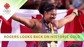 World champion Camryn Rogers reflects on impact of hammer throw beyond competition [upl. by Nosmoht578]