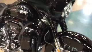 2016 HarleyDavidson CVO Street Glide in Carbon Crystal with Phantom Flames at San Diego HD [upl. by Ocsisnarf807]