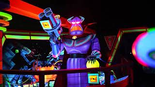 Full Ride POV Buzz Lightyear Astro Blasters 4K DisneylandParis [upl. by Marys]