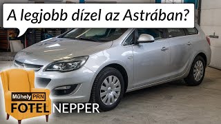 Fotelnepper német dízel kombi Renaultárban – Opel Astra J 17 cdti [upl. by Koziara790]