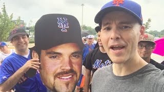 Mike Piazza Day at Citi Field [upl. by Saref]