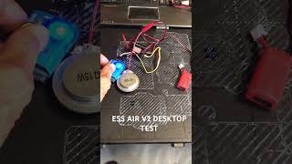 ESS AIR V2 DESKTOP TEST of Cheap Exciter Speaker [upl. by Supmart]