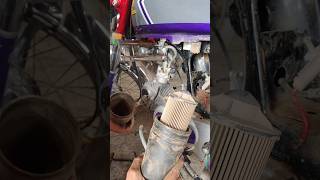 Check condition filter and replacementshortvideo pakbikerepairing viralvideo motorcylcerepairsho [upl. by Aix667]