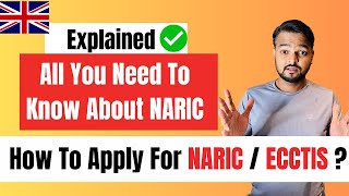 All You Need To Know About NARIC or ECCTIS   Fee Documents Process amp Common Question [upl. by Nimajneb]