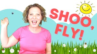 Childrens Song  Shoo Fly Dont Bother Me  Preschool Song with Motions [upl. by Solracsiul]