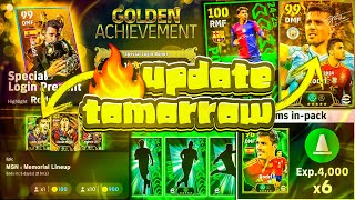 Finally MSN Epic Pack 🤩🔥 What Is Coming On Tomorrow amp Maintenance End Time In eFootball 2025 Mobile [upl. by Atikir]