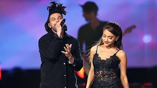 The Weeknd amp Ariana Grande  Love Me Harder Live from the 52nd American Music Awards 2014 [upl. by Stockmon478]