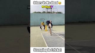 Others vs Ms Dhoni Stumping❤️Part  3 shorts cricket msdhoni [upl. by Cerveny531]