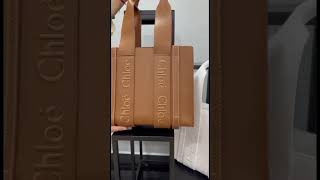 Chloe Woody texturedleather tote bag [upl. by Emlynn]