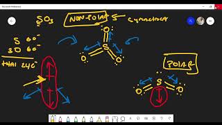 Is Sulfur Trioxide SO3 Polar or NonPolar Lewis Structure The Difference Between SO2 and SO3 [upl. by Koa]