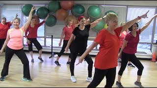 Stayin Alive with the Ladies of Zumba at St Mary [upl. by Elata]